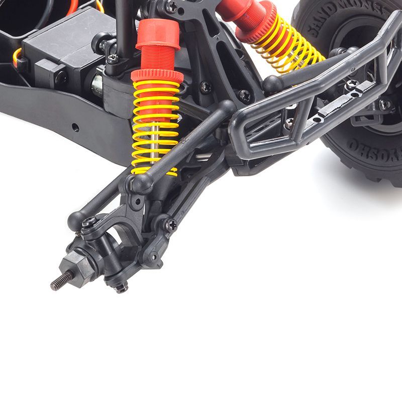 AUTOMODELO ELÉTRICO MONSTER TRACKER 1/10 RC EP RS 2WD RÁDIO 2.4GHZ